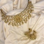 Choker set with earrings