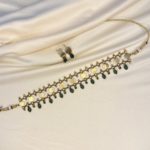 Simple Choker set with earrings