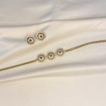 Simple Choker set with earrings