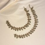 Champagne gold anklet with sound
