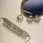 Champagne Mirror Choker set