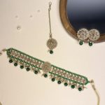 Green Choker set