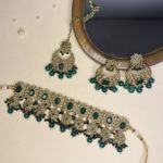 Green Choker set