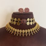 Double layer necklace set