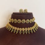 Double layer necklace set
